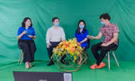 Các đại biểu tham gia chương trình talkshow trực tuyến: “Cử tri trẻ Thủ đô: Bầu cử trách nhiệm - Chống dịch toàn diện”