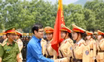 Trung ương Đoàn thăm đoàn viên, thanh niên tập luyện chuẩn bị lễ diễu binh kỷ niệm 70 năm chiến thắng Điện Biên Phủ