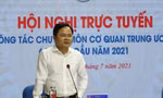 Anh Nguyễn Anh Tuấn, Ủy viên T.Ư Đảng, Bí thư thứ nhất T.Ư Đoàn, Chủ tịch T.Ư Hội LHTN Việt Nam tại hội nghị sơ kết công tác chuyên môn 6 tháng đầu năm và triển khai trọng tâm công tác 6 tháng cuối năm 2021.