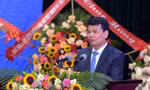 Ông Đặng Xuân Phong, Ủy viên T.Ư Đảng, Bí thư Tỉnh ủy Lào Cai phát biểu tại Đại hội. Ảnh: Trọng Tài