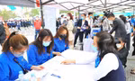 Thanh niên tham gia Ngày hội việc làm do Thành Đoàn Hà Nội tổ chức năm 2022