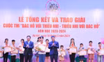 Nữ sinh lớp 7 giành giải đặc biệt cuộc thi 'Bác Hồ với thiếu nhi - Thiếu nhi với Bác Hồ'