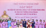 Thủ tướng gặp mặt đại diện nữ lãnh đạo, quản lý các cơ quan Trung ương