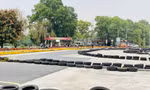 Bên trong khu sinh thái Đầm Trành