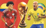 Colombia sẽ chạm trán Brazil lúc 7h ngày 17/11 