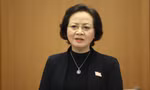 Bộ trưởng Nội vụ Phạm Thị Thanh Trà. Ảnh: Như Ý 
