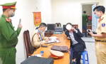 Tài xế vi phạm nồng độ cồn. Ảnh: V.H