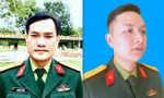 Trung tá Trịnh Duy Hiếu, Trung tá Nguyễn Bá Hiển và Thượng úy Bùi Tiến Dũng (lần lượt từ trái qua phải) 