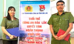 Tuổi trẻ công an Đắk Lắk số hóa hồ sơ nghiệp vụ