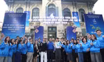 Thủ đô Hà Nội rộn ràng sắc màu Đại hội đại biểu toàn quốc Hội LHTN Việt Nam lần thứ IX