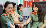 Cán bộ, chiến sĩ Công an Thủ đô hưởng ứng hiến 'giọt máu nghĩa tình'