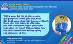 Thông điệp gửi Đại hội Đoàn toàn quốc lần thứ XII của các thủ lĩnh Đoàn