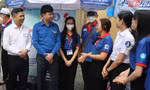 Bí thư T.Ư Đoàn Nguyễn Minh Triết thăm đội hình Tiếp sức mùa thi tại TPHCM