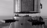 Bức ảnh đen trắng phi thuyền Starship của tỷ phú Elon Musk đang trong quá trình kiểm tra để bay lên quỹ đạo.