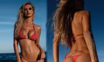 ‘Quốc bảo nhan sắc Ukraine’ khoe đường cong nóng bỏng với bikini bé xíu