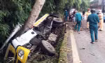 Hện trường vụ tai nạn