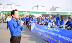 Thanh niên Lai Châu ra quân hỗ trợ vận động viên và du khách dự Tiền Phong Marathon 2023