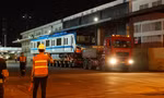 Đoàn tàu số 4 của metro số 1 về depot Long Bình, TP Thủ Đức