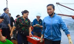 Nhộn nhịp bến cá Cửa Lò lúc bình minh