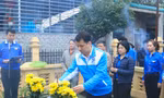 Bí thư T.Ư Đoàn Ngô Văn Cương dâng hương tri ân liệt sỹ Nguyễn Phong Sắc