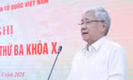 Chủ tịch Ủy ban Trung ương MTTQ Đỗ Văn Chiến thông tin việc sắp xếp bộ máy