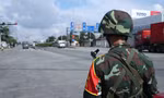 Hình ảnh lực lượng quân đội làm nhiệm vụ những giờ đầu TPHCM siết chặt giãn cách
