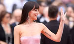 Nữ diễn viên '50 sắc thái' gầy trơ xương, mỹ nhân Pháp diện váy phản cảm tại Cannes