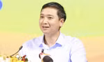 Chủ tịch UBND tỉnh Bắc Giang Nguyễn Việt Oanh phát biểu tại hội nghị.