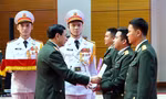 Đại tướng Phan Văn Giang thăng và phong quân hàm cho 3 gương mặt trẻ tiêu biểu