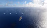 Tàu chiến các nước tham gia cuộc tập trận RIMPAC 2016. (Nguồn: Hải quân Mỹ)