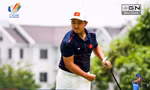 Trực tiếp Golf SEA Games 31: Golfer Anh Minh đánh điểm âm vòng 1