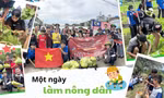 Hoạt động tình nguyện hè: Thiếu nhi trải nghiệm một ngày làm nông dân
