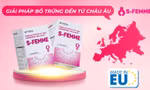 TPBVSK S-FEMME: Hỗ trợ tăng nội tiết tố nữ, hỗ trợ tốt cho phụ nữ có dự định mang thai