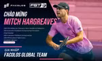 Tay vợt Pickleball hàng đầu nước Úc Mitch Hargreaves chính thức gia nhập Facolos Global Team