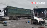 NÓNG 19/1: 8 nạn nhân vụ tai nạn liên hoàn trên quốc lộ 1 đang được cấp cứu
