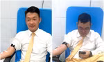 Cảnh sát giao thông hiến máu cứu cháu bé mắc bệnh hiểm nghèo