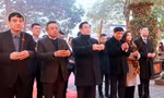 Chủ tịch Quốc hội dâng hương khai xuân tại Hoàng thành Thăng Long