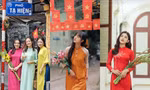 Diện áo dài chụp ảnh đón Tết, không thể bỏ lỡ các địa điểm này ở Hà Nội