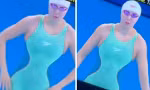 Trang phục của VĐV bơi lội Trung Quốc ở Olympics Paris tạo “ảo ảnh vòng eo 40 cm”