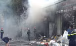 Hiện trường vụ cháy.