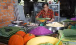 Lò bánh tét lá cẩm nổi tiếng Cần Thơ đỏ lửa ngày Tết