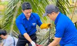 Chiến sĩ tình nguyện Bến Tre tu sửa hơn 30km đường nông thôn