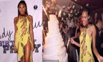 Cindy Bruna mặc váy ‘cái bang’ lộ gần hết thân hình cao 1m82 trong tiệc sinh nhật