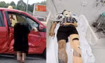 Tai nạn kinh hoàng trên đường Vành đai 4, ba người thương vong