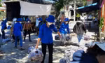Đội nắng, xuyên đêm chuyển rau củ đến người dân Đà Nẵng đang 'ở đâu ở yên đó'