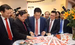 Ấn tượng gian trưng bày báo Tiền Phong tại Hội báo toàn quốc 2023