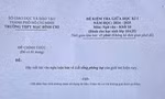 Vì sao từ khóa phông bạt vào đề văn lớp 10?
