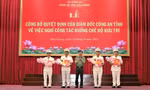 4 lãnh đạo cấp phòng Công an Hậu Giang nghỉ hưu trước tuổi