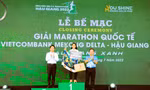 Nữ vận động viên lập kỷ lục mới tại giải Mekong Delta Marathon Hậu Giang