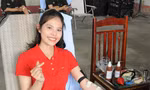 Hàng trăm cán bộ, chiến sĩ, đoàn viên thanh niên hiến máu tại Chủ Nhật Đỏ ở Cần Thơ